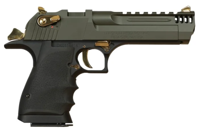 Desert Eagle L5 .357 Mag 5" Blk/Milspc Grn 9rd NY