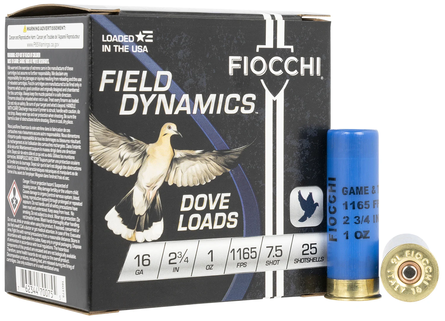 Fiocchi 16 Gauge Low – 25rd