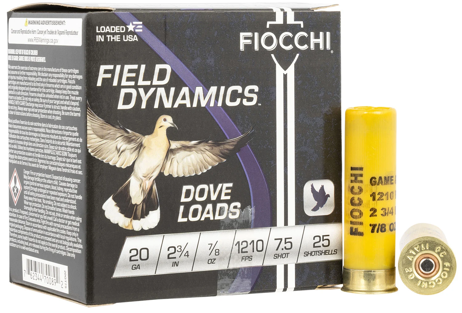 Fiocchi 20 Gauge – 25rd