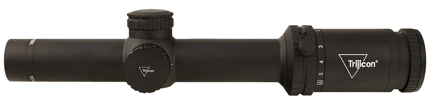 Trijicon 2900015 Credo Matte Black 1-6x24mm 30mm Tube LED Illuminated BDC Red Segmented Circle .223 55gr Reticle