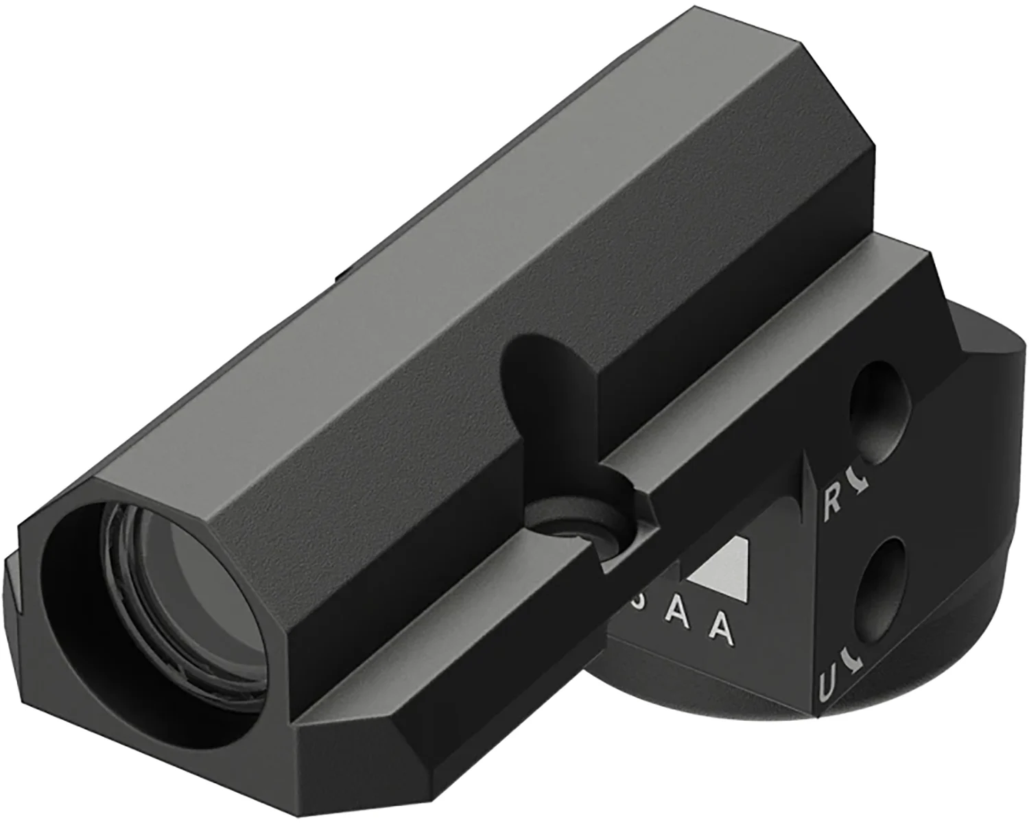 Leupold 178745 DeltaPoint Micro Matte Black 1 x 0.35" 3 MOA Red Dot Compatible with Glock