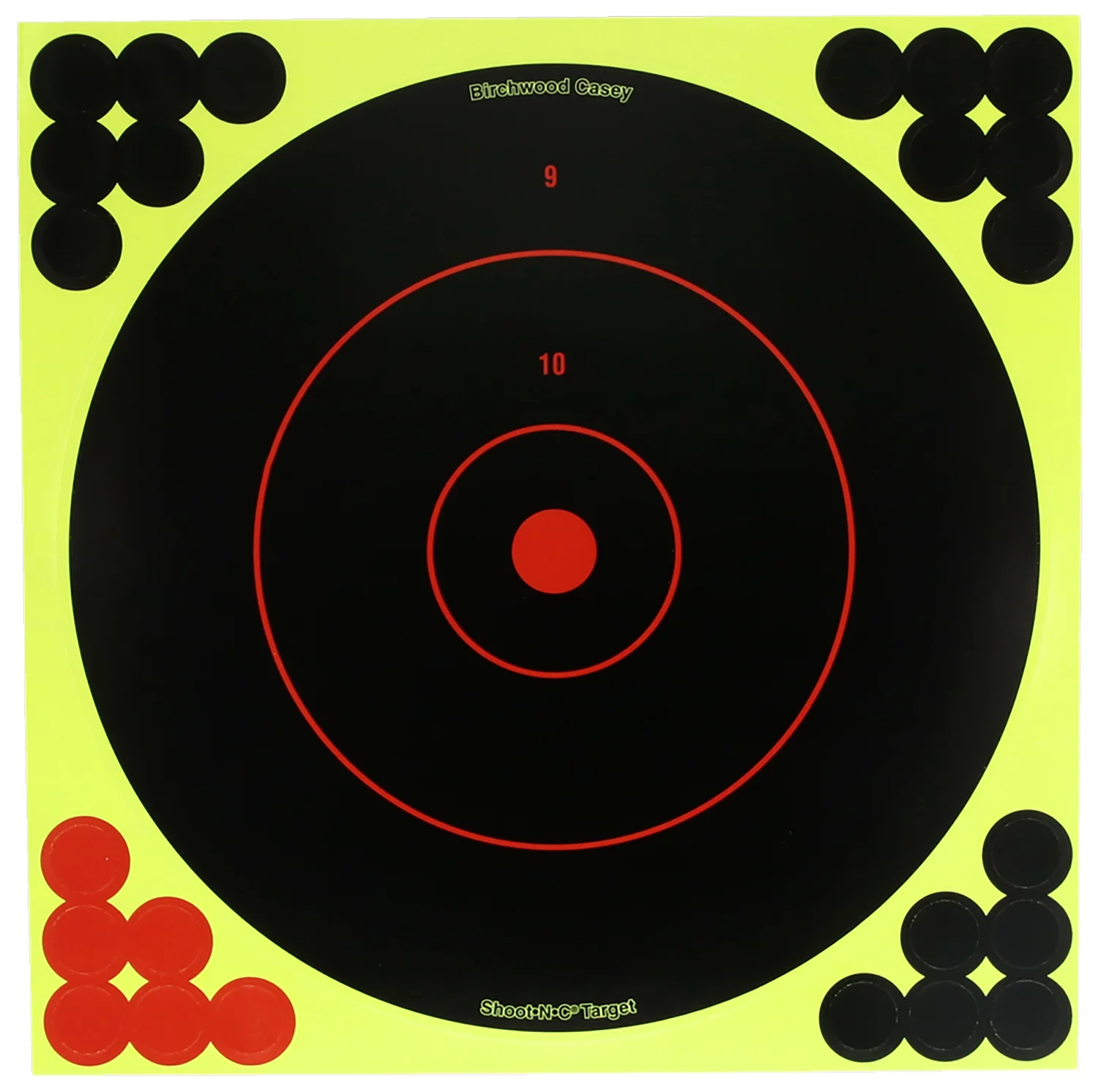Birchwood Casey TDSNC1225PK Target Dispenser Adhesive Paper 12" Bullseye Includes Pasters 25 Per Pack