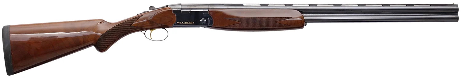 Weatherby OR12028RGG Orion I Full Size 20 Gauge Break Open 3" 2rd 28" Blued Vent Rib Barrel, Blued Steel Receiver, Low Profile Fixed w/Prince of Whales Grip Grade A Walnut Wood Stock Right Hand