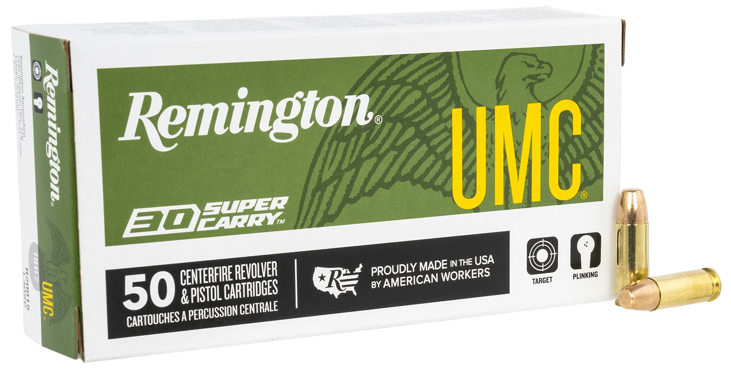 Remington .30 Super Carry 100gr Brass – 50rd