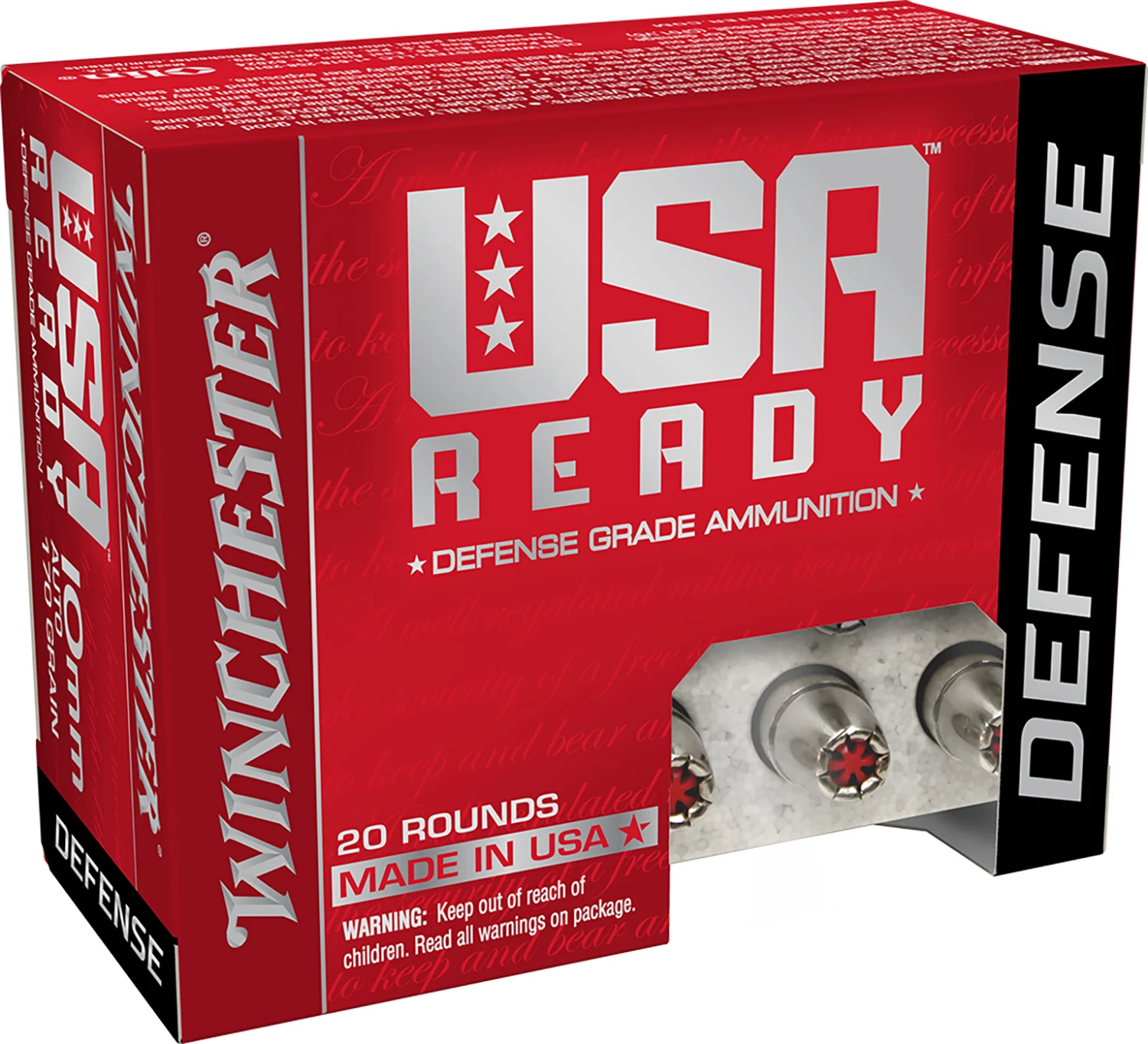 Winchester 10mm Auto 170gr HP Brass – 20rd