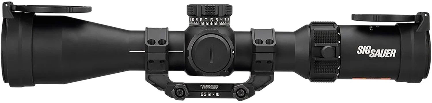 Sig Sauer Electro-Optics SOTM63001 Tango-MSR Black 3-18x50mm, 34mm Tube Illuminated MRAD Milling 2.0 Reticle