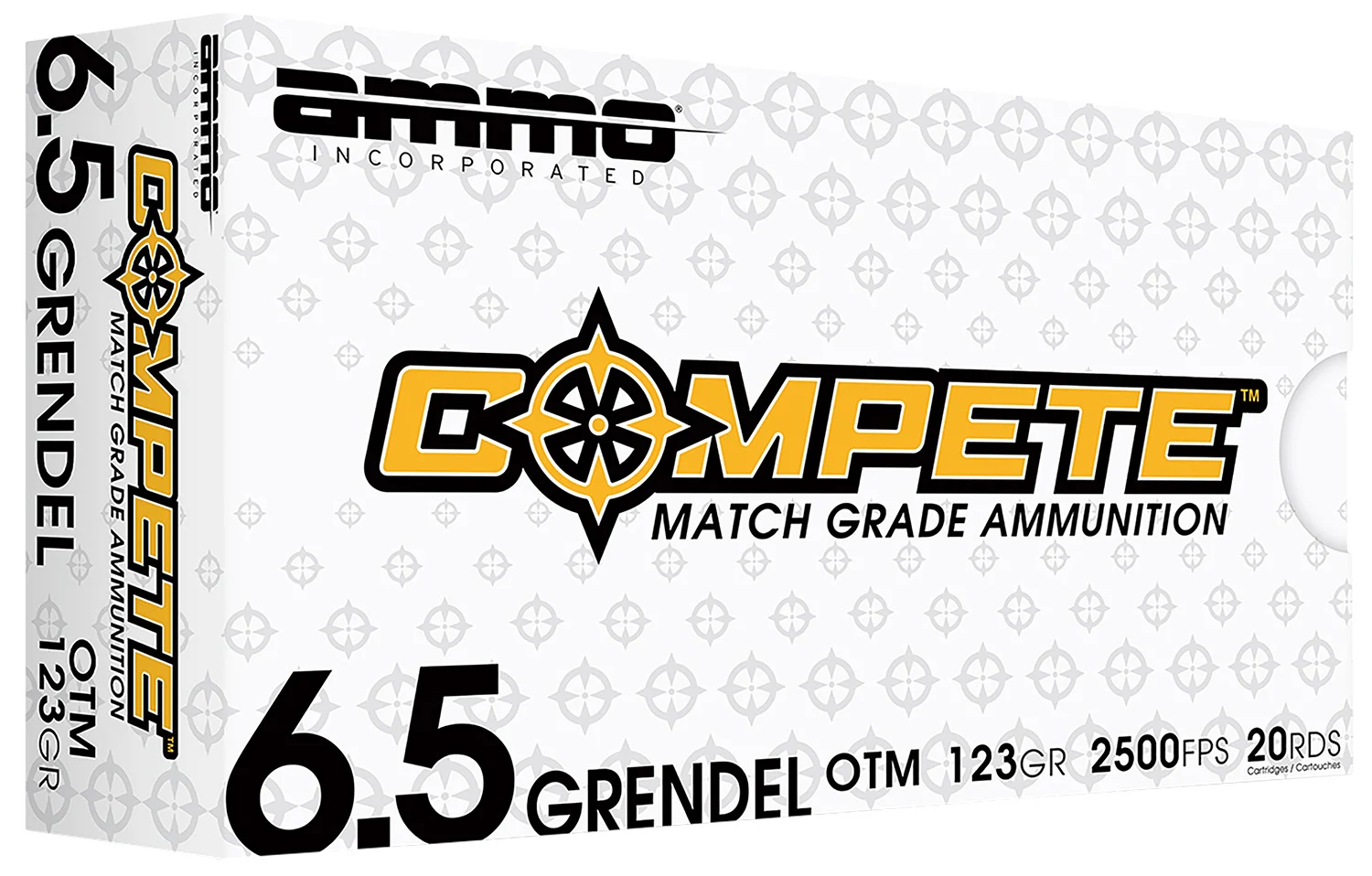 Ammo 6.5 Grendel 123gr Brass – 20rd