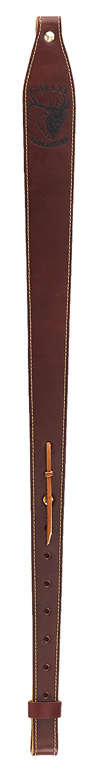 Galco RS9C Tapered Cordovan Brown Leather 29"-42" OAL Adjustable Rifle/Shotgun