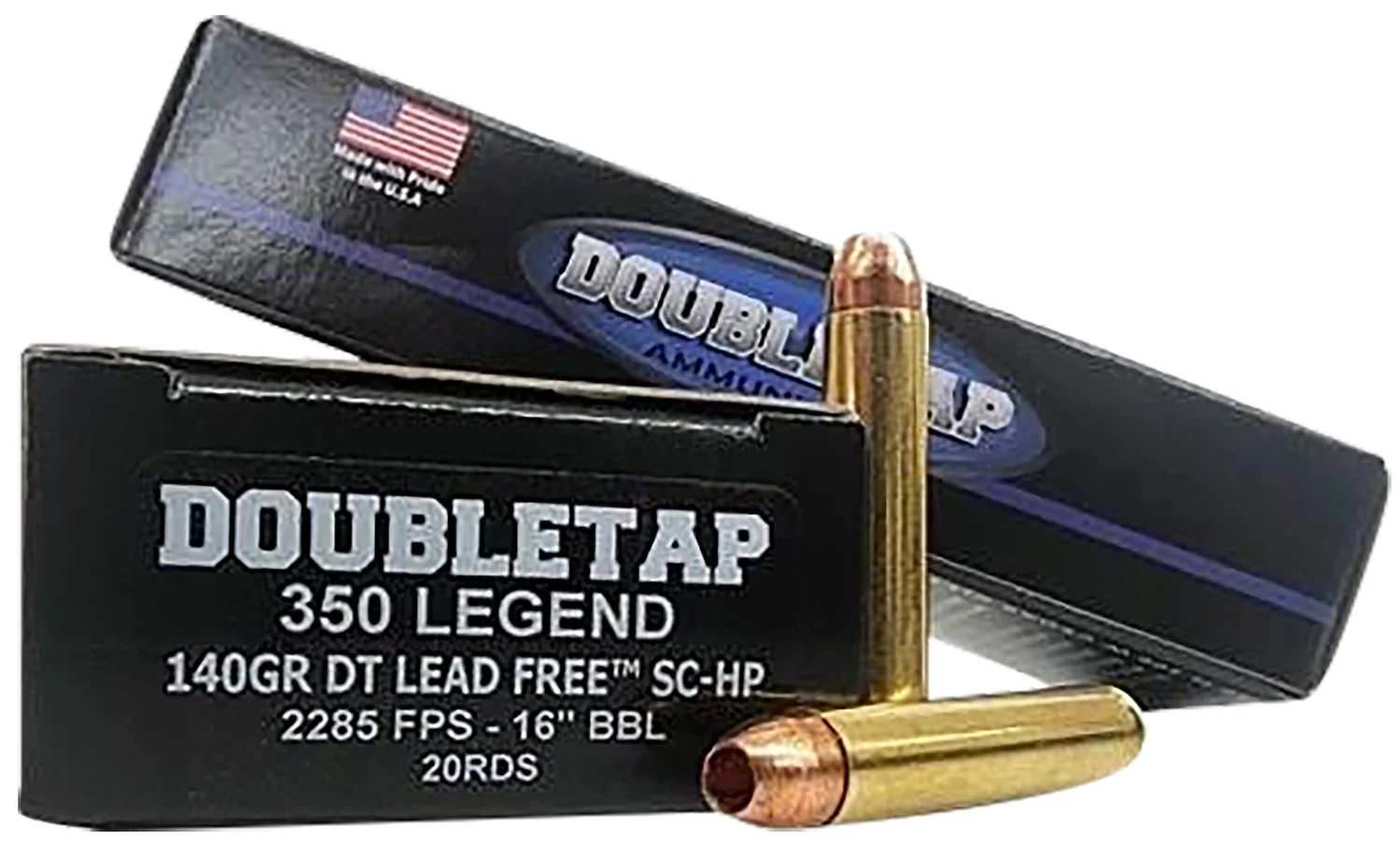 Double Tap Ammunition .350 Legend 140gr HP Brass – 20rd
