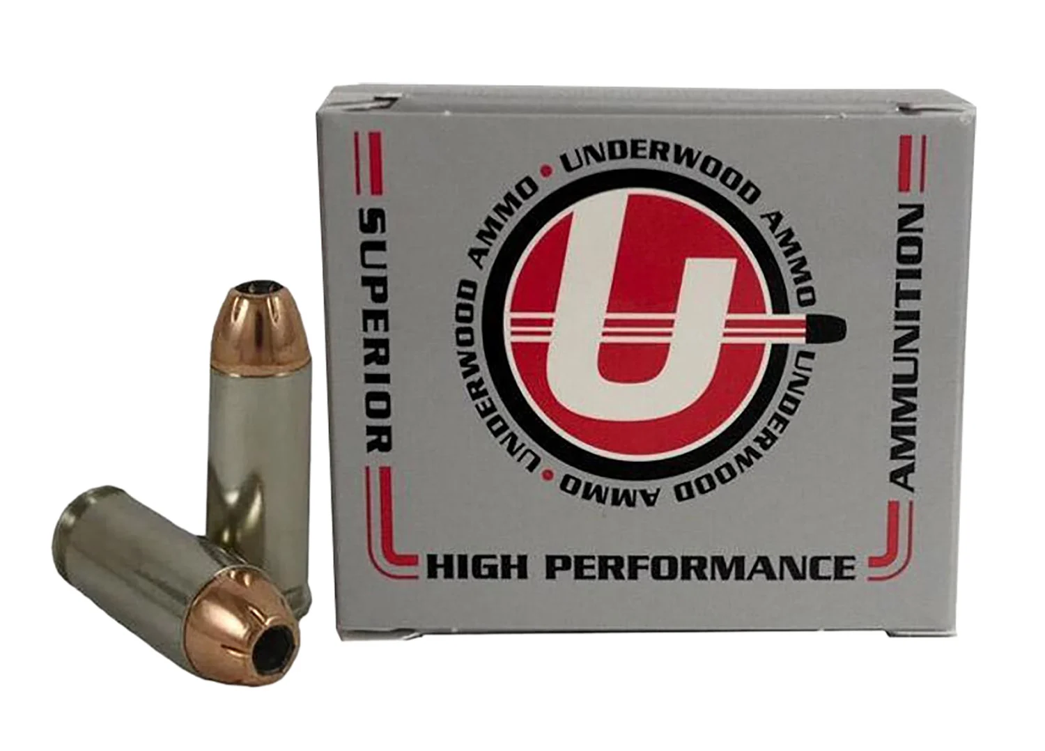 Underwood Ammo 10mm Auto 155gr XTP Nickel-Plated Brass – 20rd