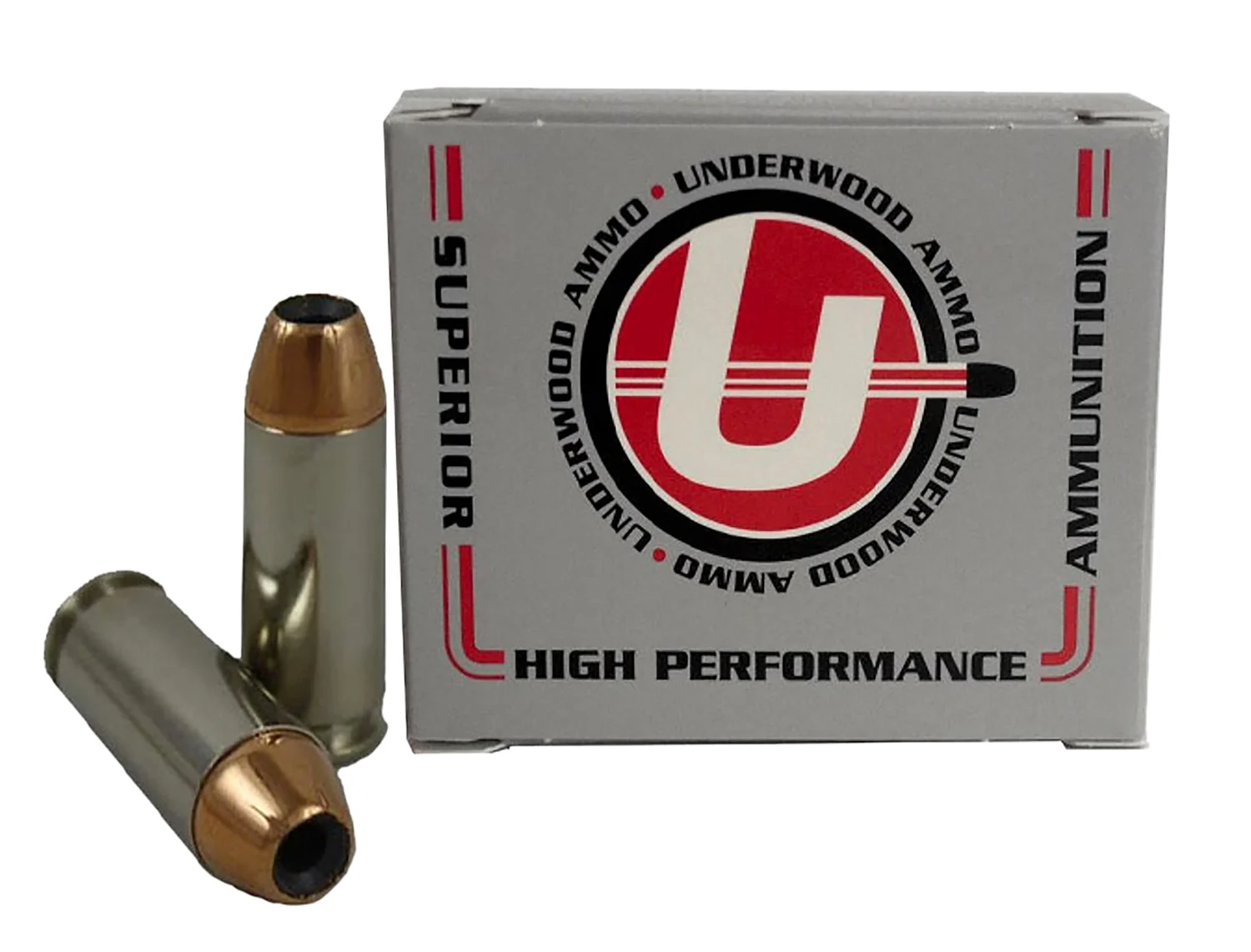 Underwood Ammo 10mm Auto 135gr Nickel-Plated Brass – 20rd