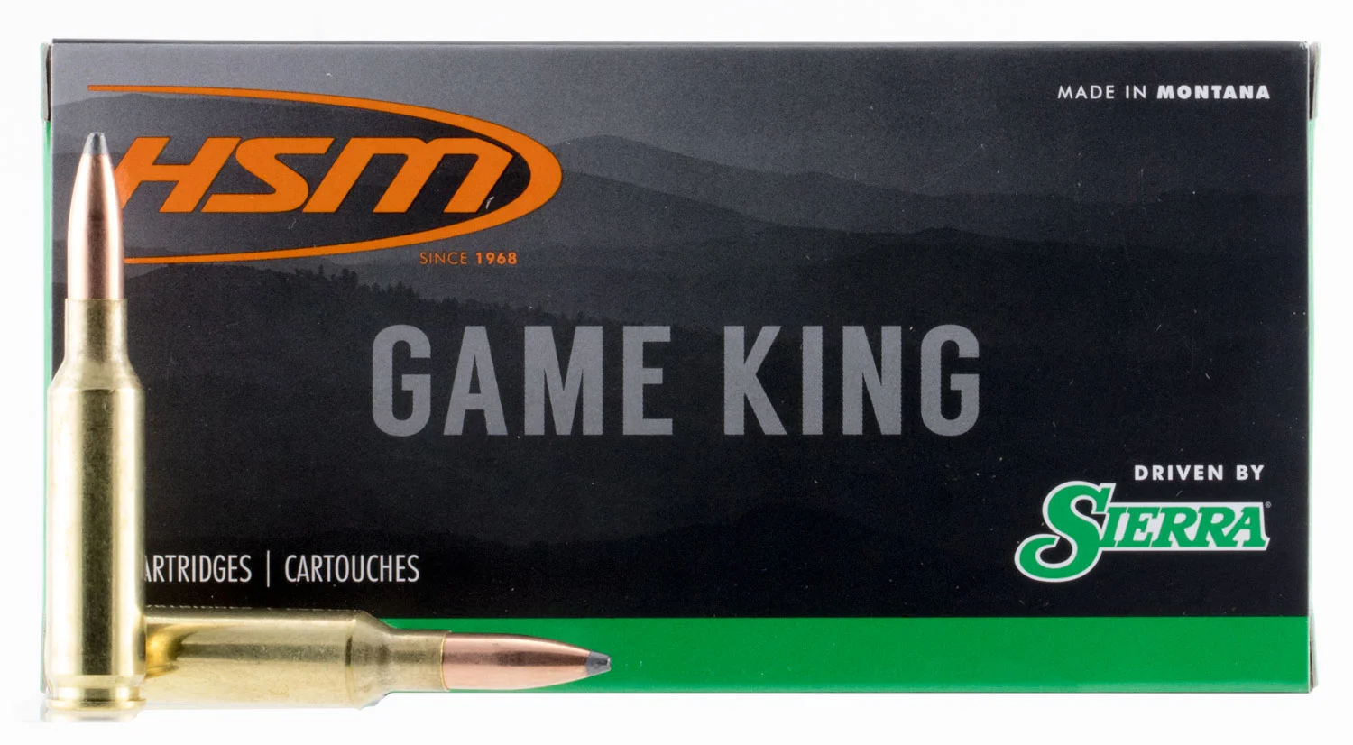 HSM .303 British 180gr GAMEKING Brass – 20rd