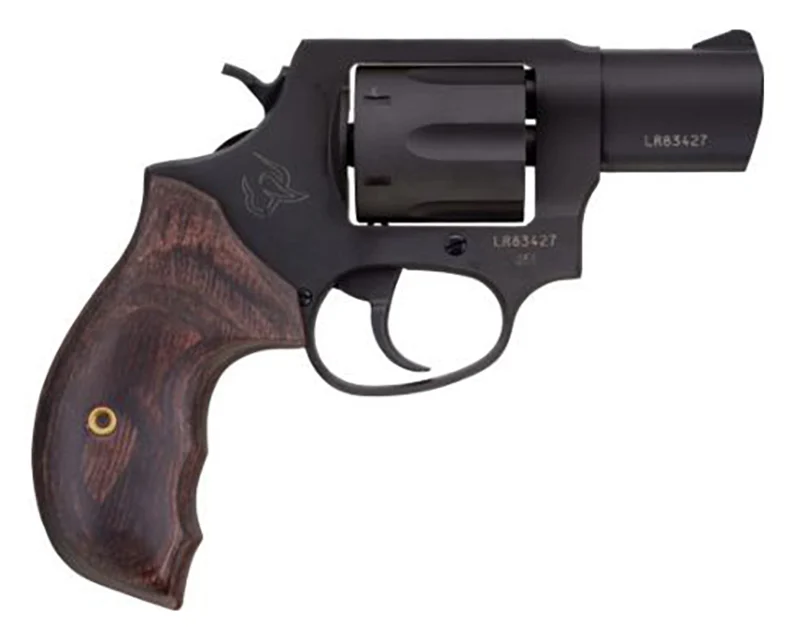 856 38Spl 2" Blk FS Smooth Walnut 6rd