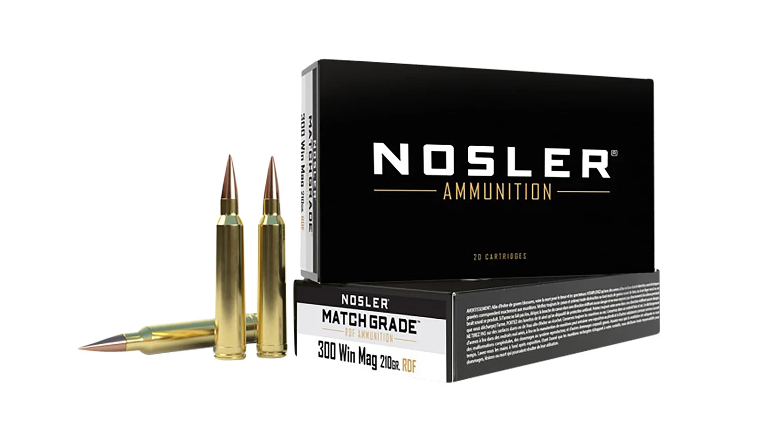 Nosler .300 Win Mag 210gr Brass – 20rd