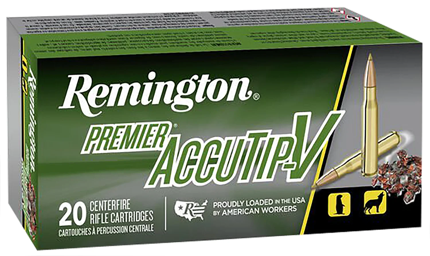 Remington .22-250 Remington 50gr Brass – 20rd