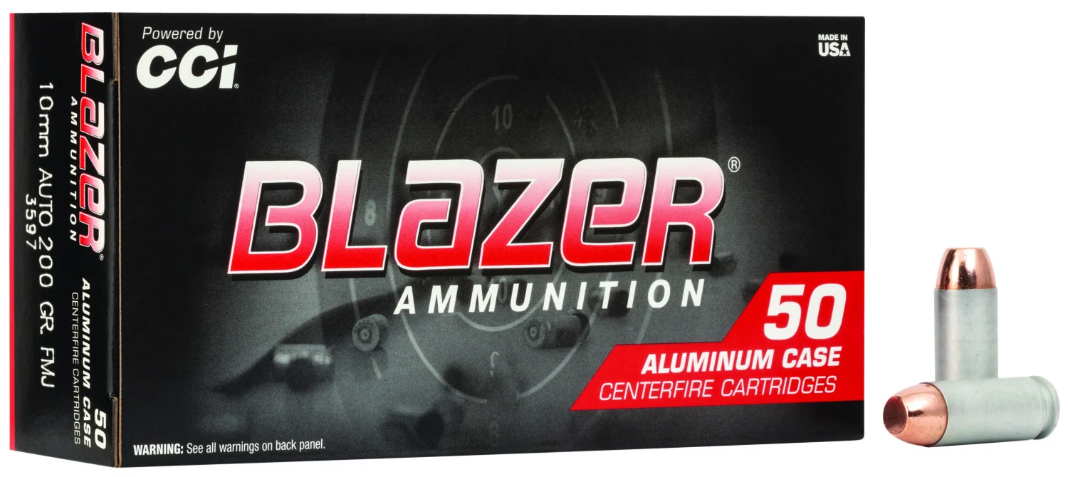 CCI Ammunition 10mm Auto 200gr Aluminum – 50rd