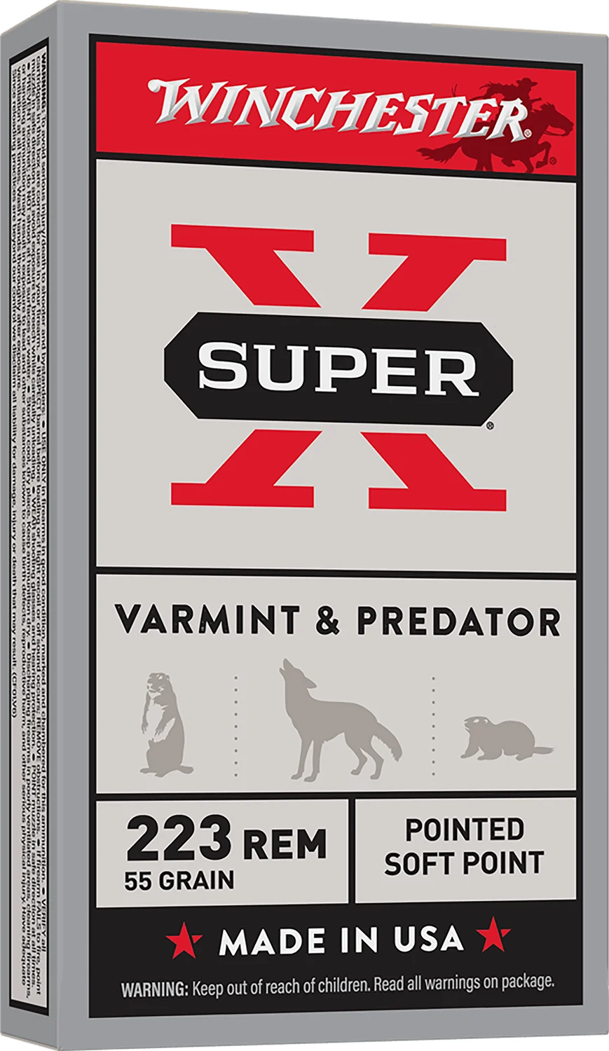 Winchester .223 Remington 55gr Brass – 20rd