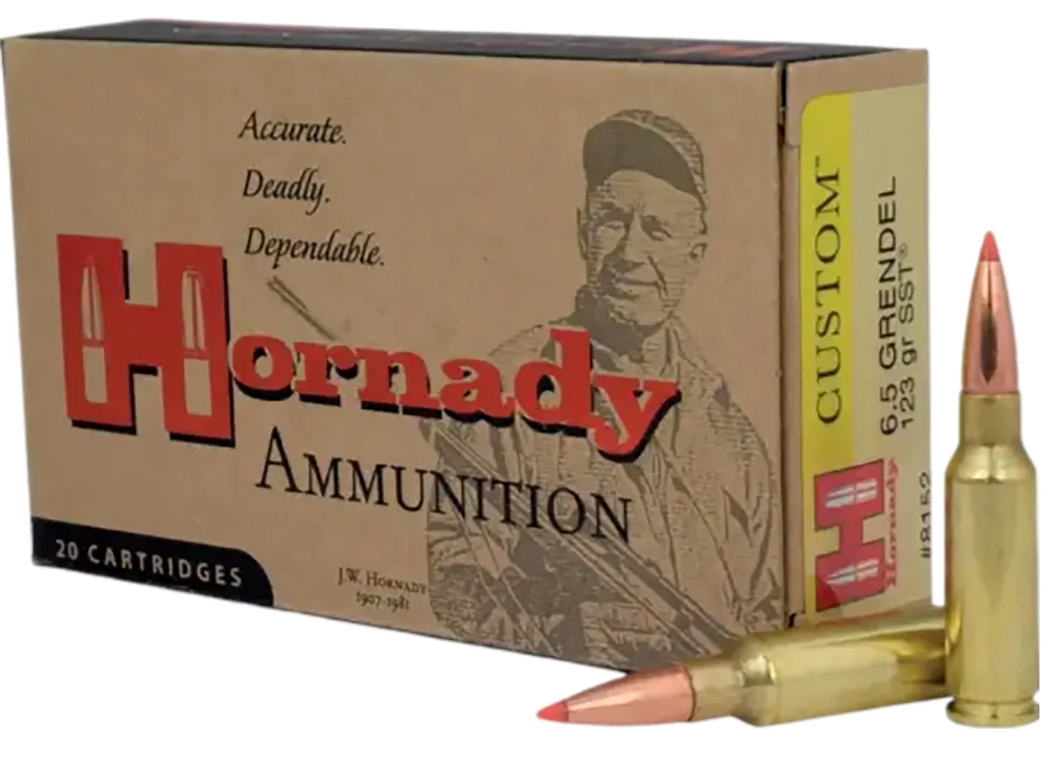 Hornady 6.5 Grendel 123gr SST Brass – 20rd