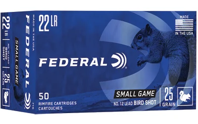 Federal .22 LR 25gr Brass – 50rd
