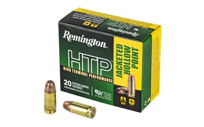 Remington 9mm Luger 115gr JHP Brass – 20rd