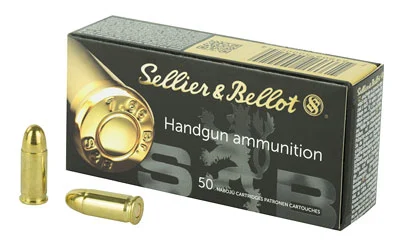 Sellier-Bellot .32 ACP 73gr FMJ Brass – 50rd