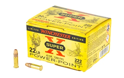 Winchester .22 LR 40gr Brass – 222rd