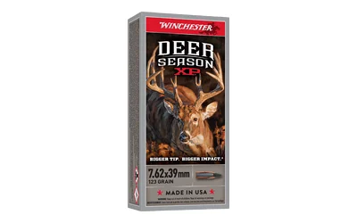 Winchester 7.62x39 123gr POLYMER TIPPED Brass – 20rd