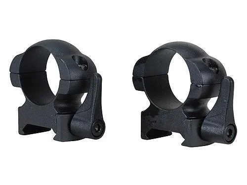 Weaver Grand Slam Leaver-Lok Top Mount Steel Scope Rings 1" HIgh Matte